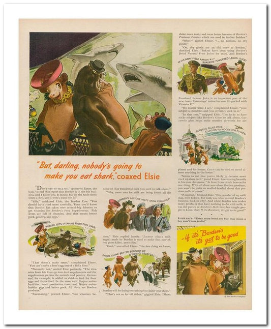 8x10 Vintage Ad 1944 But Darling Nobody's Going To 02062500180