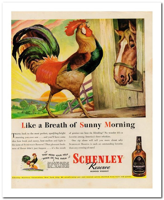 8x10 Vintage Ad 1944 Like A Breath Of Sunny Morning 02062500193