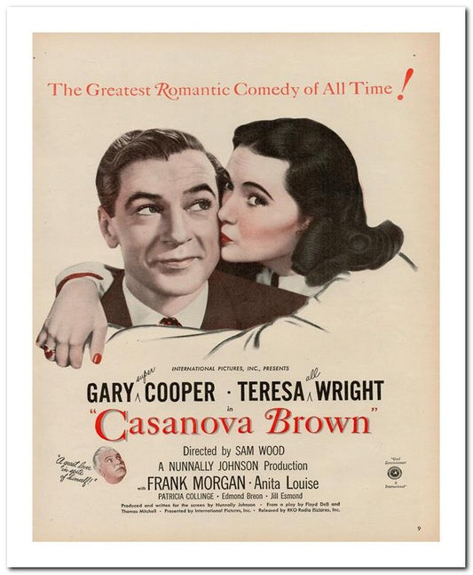 8x10 Vintage Ad 1944 Casanova Brown 02062500202