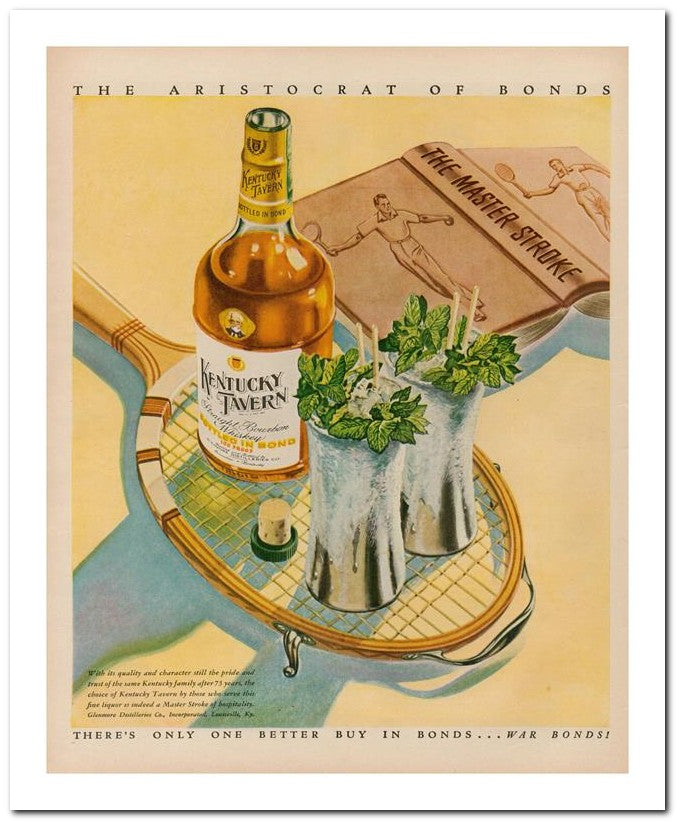 8x10 Vintage Ad 1944 The Aristocrat Of Bond's 02062500206