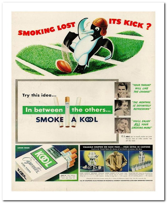 8x10 Vintage Ad 1939 Smoke A Kol 02062500233