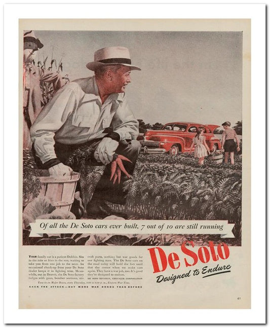 8x10 Vintage Ad 1944 Soto 02062500250