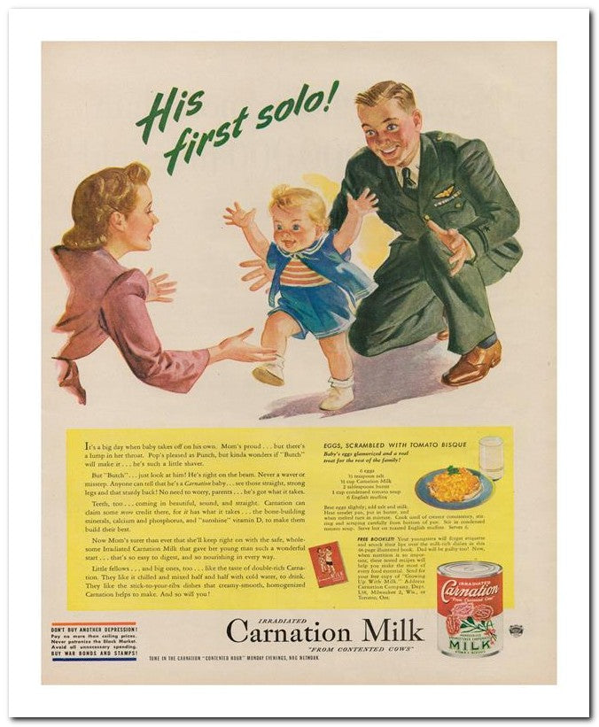 8x10 Vintage Ad 1944 His Solo 02062500251