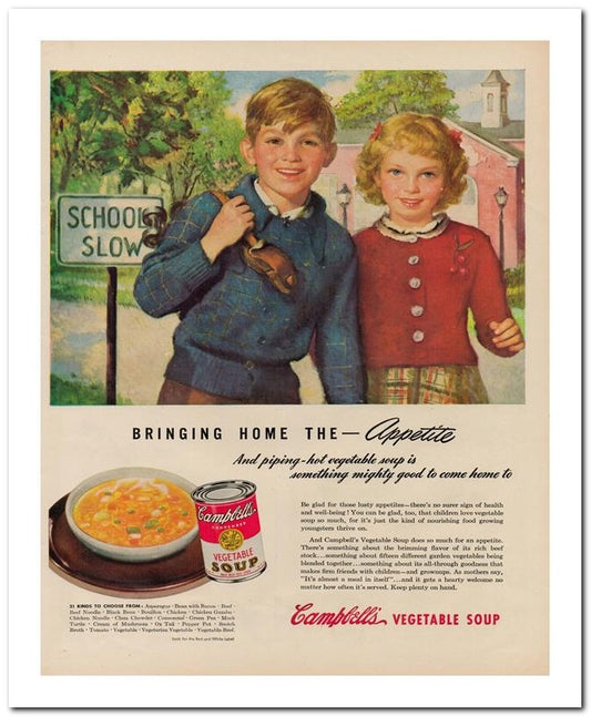 8x10 Vintage Ad 1944 The Appetite 02062500264