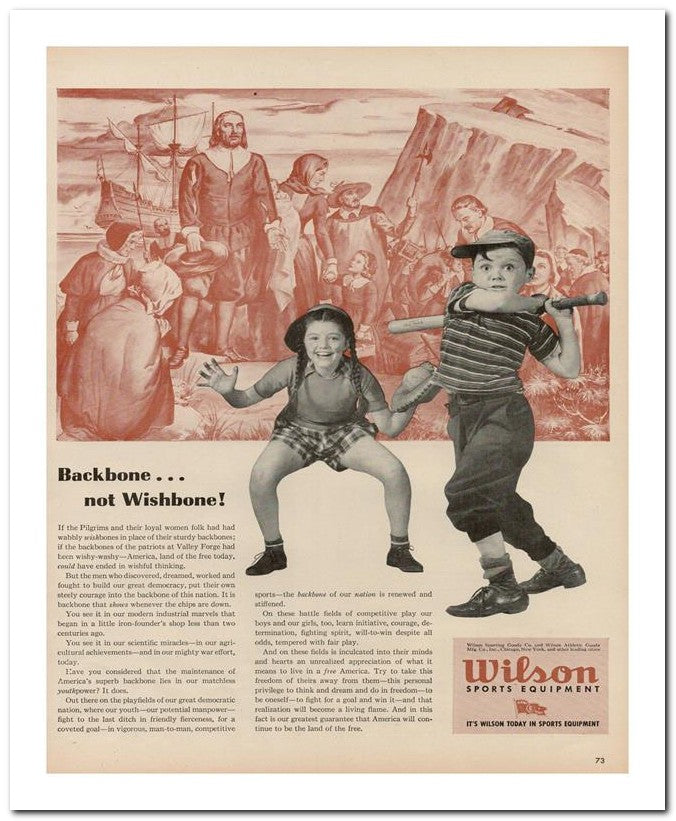 8x10 Vintage Ad 1944 Wilson 02062500274