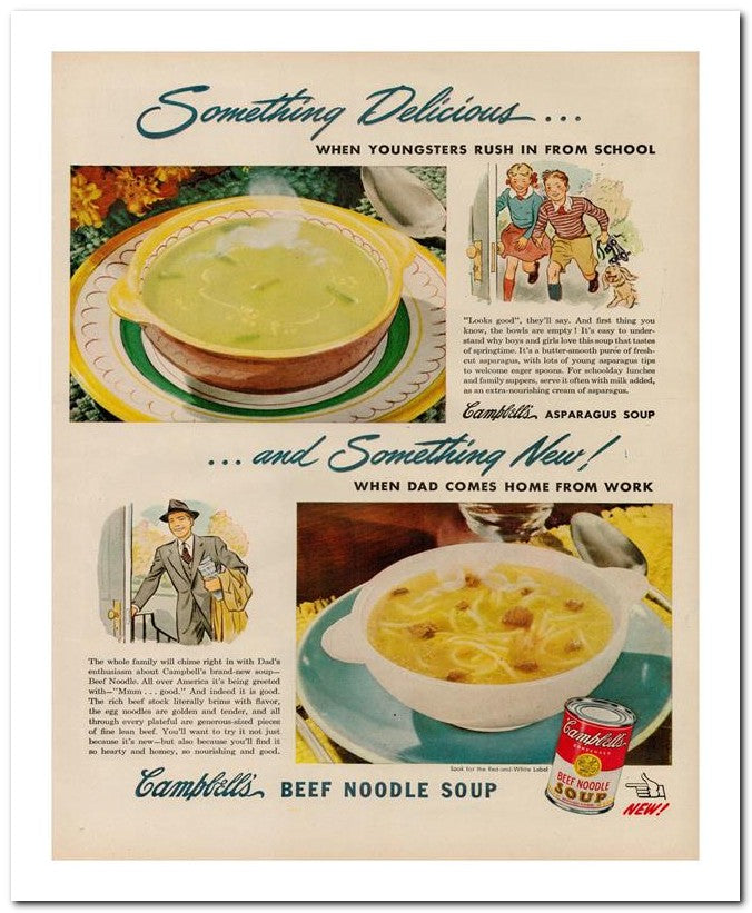 8x10 Vintage Ad 1944 Something Delicious 02062500373