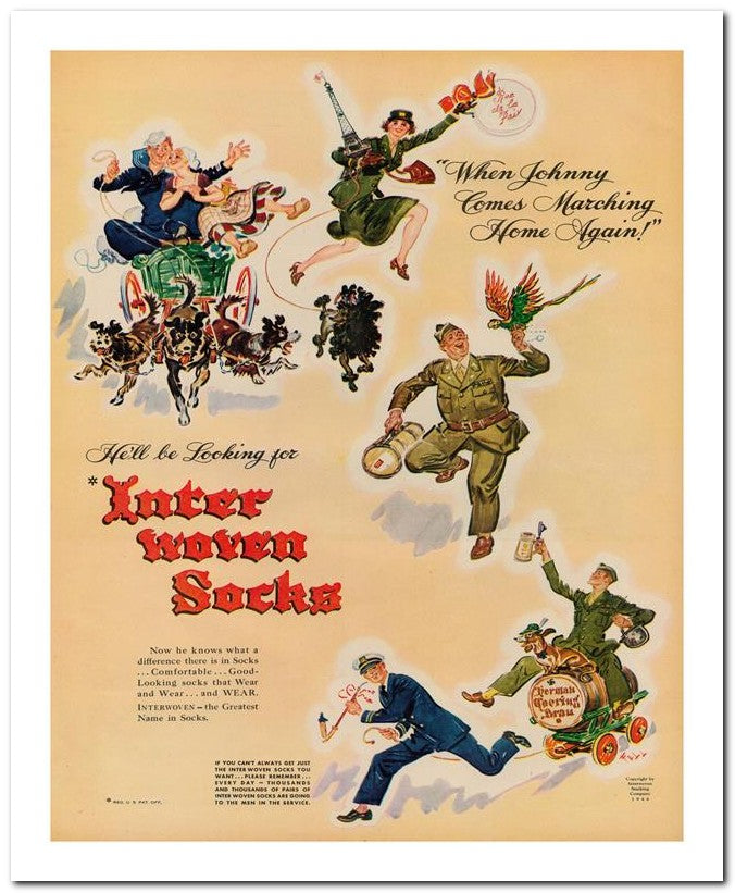 8x10 Vintage Ad 1944 Inter 02062500412