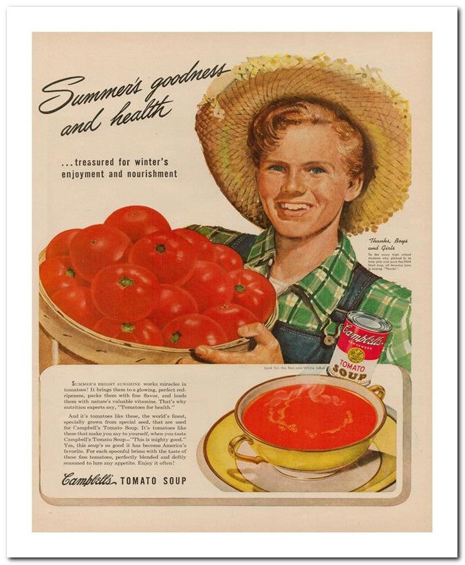 8x10 Vintage Ad 1944 Summers 02062500444