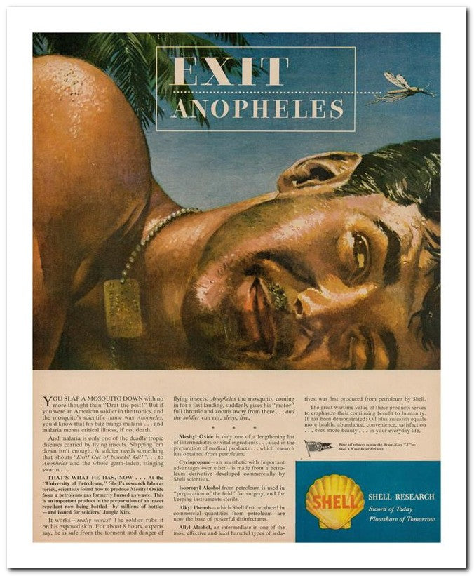 8x10 Vintage Ad 1944 Exit 02062500452