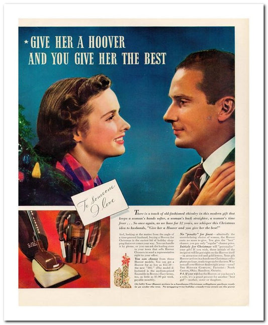 8x10 Vintage Ad 1939 And You Give Her The 02062500486