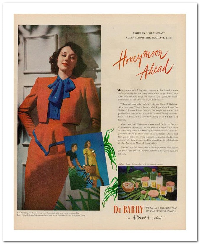 8x10 Vintage Ad 1945 Honeymoon 02062500646