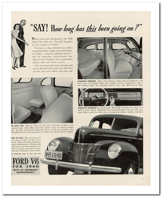 8x10 Vintage Ad 1939 Say How Long Has This Been Going On 02062500662