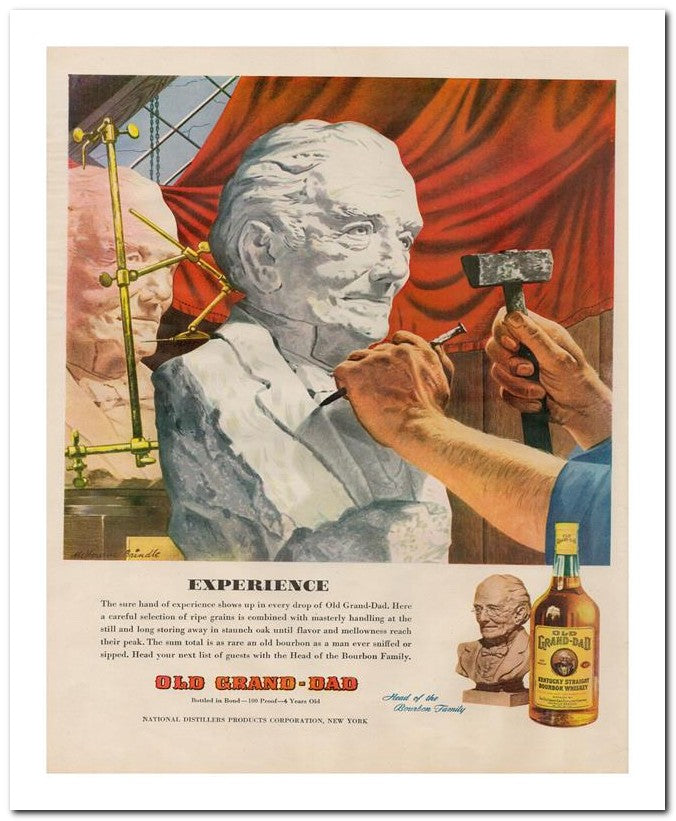 8x10 Vintage Ad 1945 A Careful Selection Of Ripe Grains Is Combi 02062500674