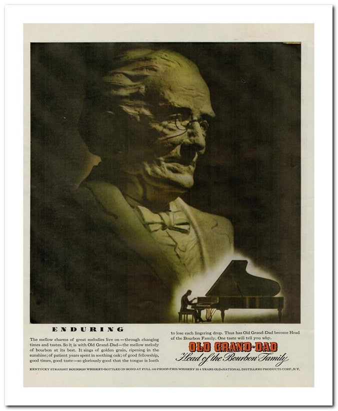 8x10 Vintage Ad 1945 Head Of The Bourbon Family 02062500742
