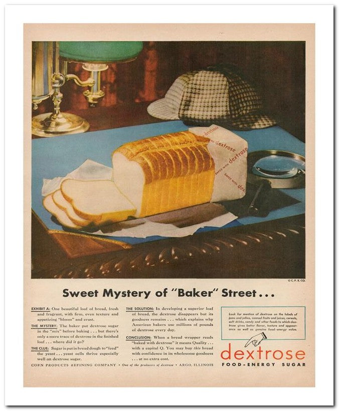 8x10 Vintage Ad 1946 Sweet Mystery Of Baker Street 02062500795