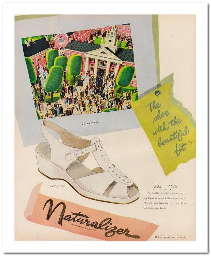 8x10 Vintage Ad 1947 Naturalizer 02062500892