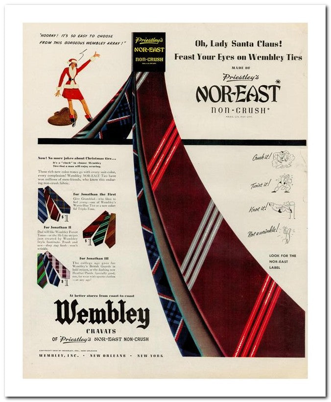8x10 Vintage Ad 1939 Wembley 02062500915