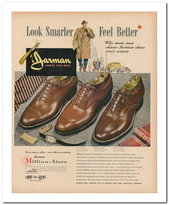 8x10 Vintage Ad 1948 Jarman 02062500924