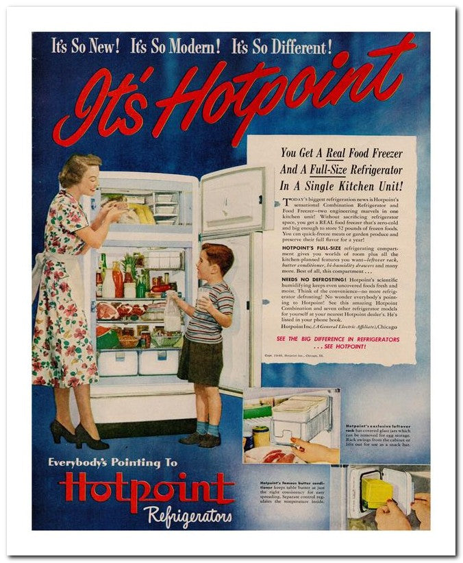 8x10 Vintage Ad 1948 Hotspent 02062500965