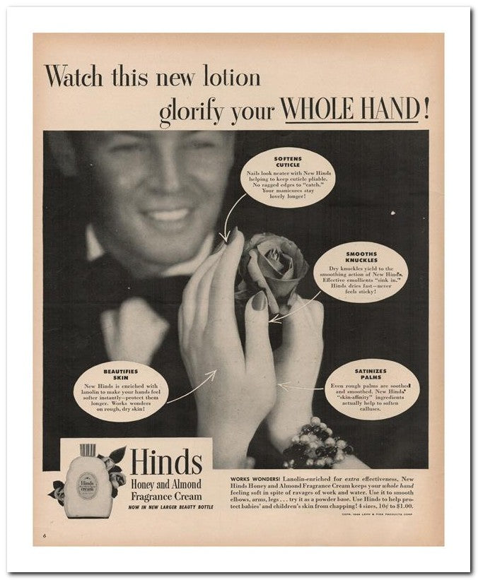 8x10 Vintage Ad 1948 Glorify Your Whole 02062500993