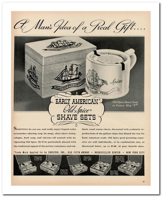 8x10 Vintage Ad 1939 A Man's Idea Of A Real Gift 02062501025