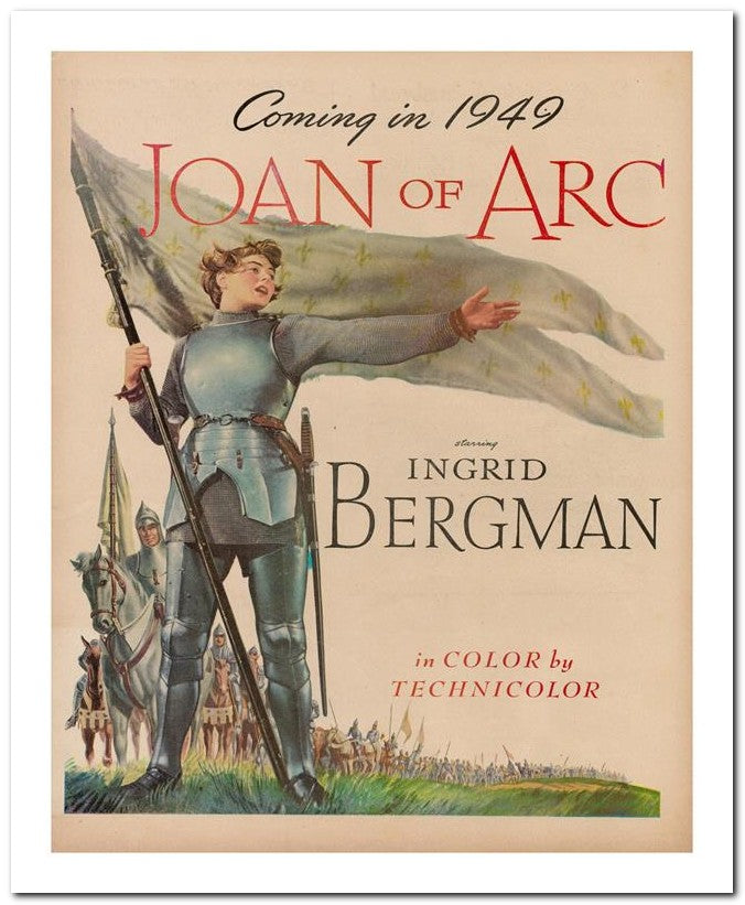 8x10 Vintage Ad 1948 Joan Of Arc 02062501030