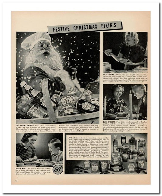8x10 Vintage Ad 1939 Christmas 02062501036