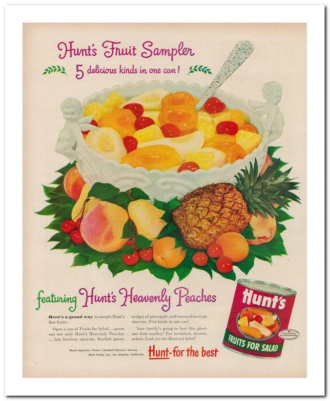 8x10 Vintage Ad 1948 Featuring Hunt's Heavenly 02062501037