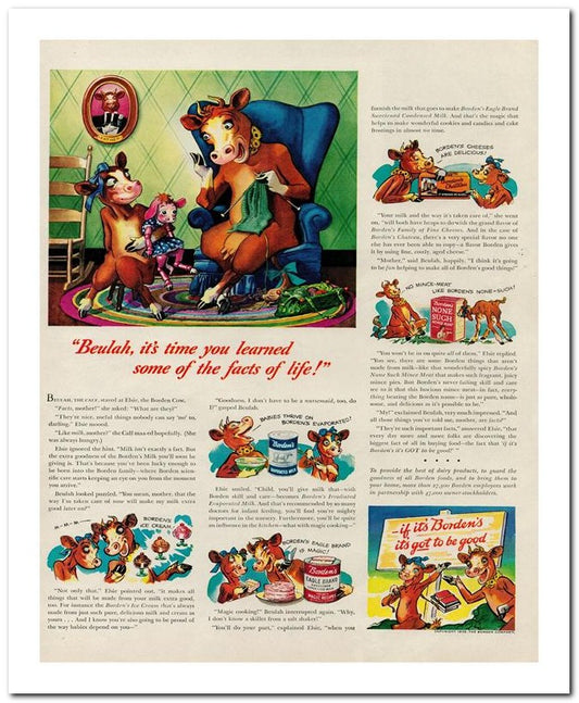 8x10 Vintage Ad 1939 Beulah It's Time You Learned 02062501091
