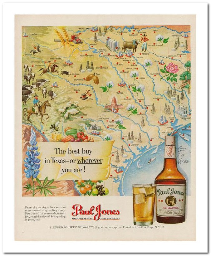 8x10 Vintage Ad 1950 Jones 02062501178