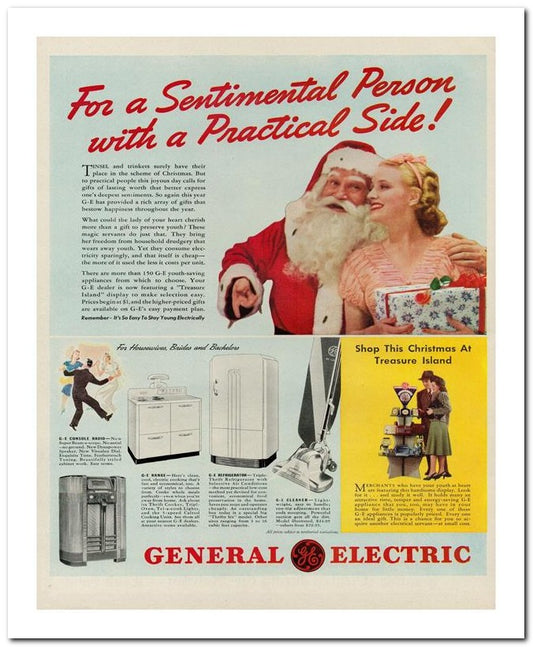 8x10 Vintage Ad 1939 Ge Sentimental 02062501212