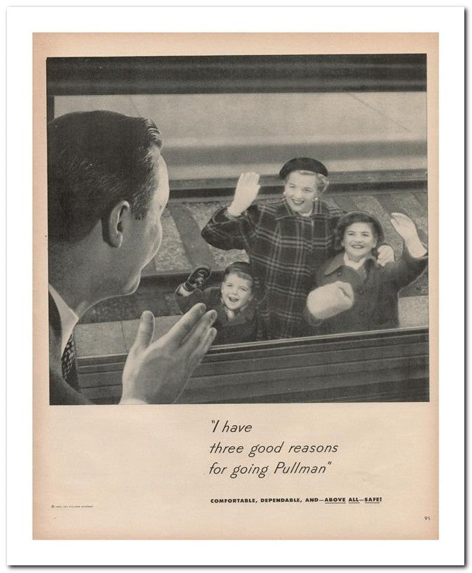 8x10 Vintage Ad 1950 Three Good Reasons 02062501295