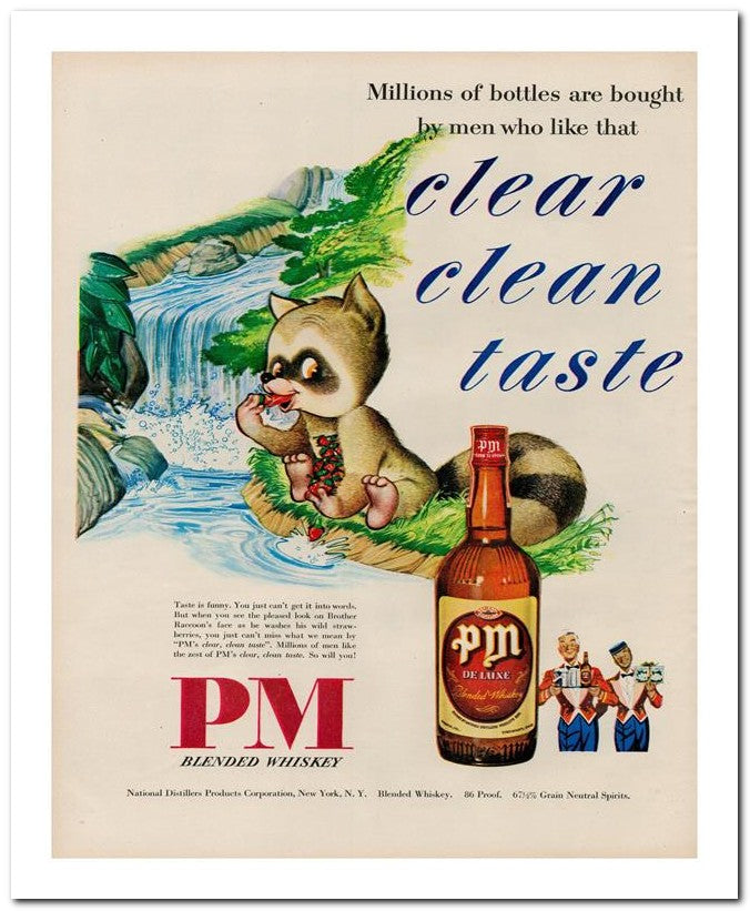 8x10 Vintage Ad 1950 Pm 02062501314