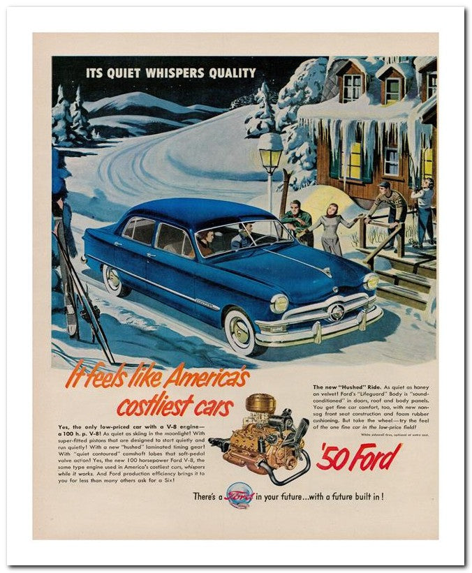 8x10 Vintage Ad 1950 Feels Like Americas 02062501373