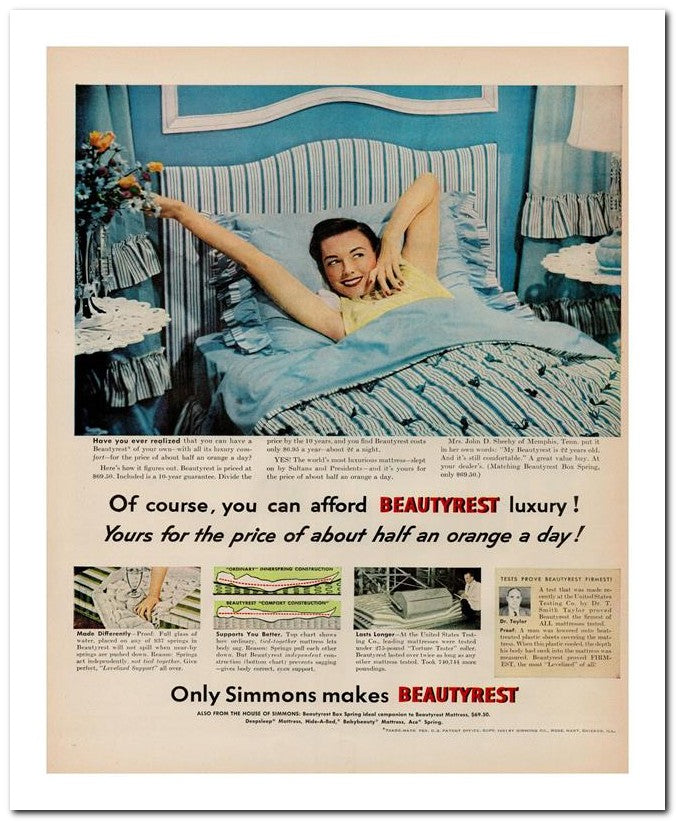8x10 Vintage Ad 1951 Yours For The Price Of About Half An Orange 02062501444
