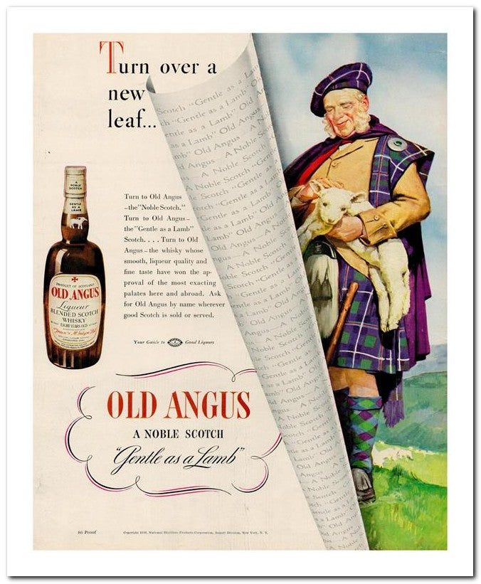 8x10 Vintage Ad 1939 Gentle As A Lamb 02062501509
