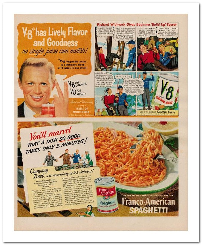 8x10 Vintage Ad 1951 V 8 Has Lively 02062501524