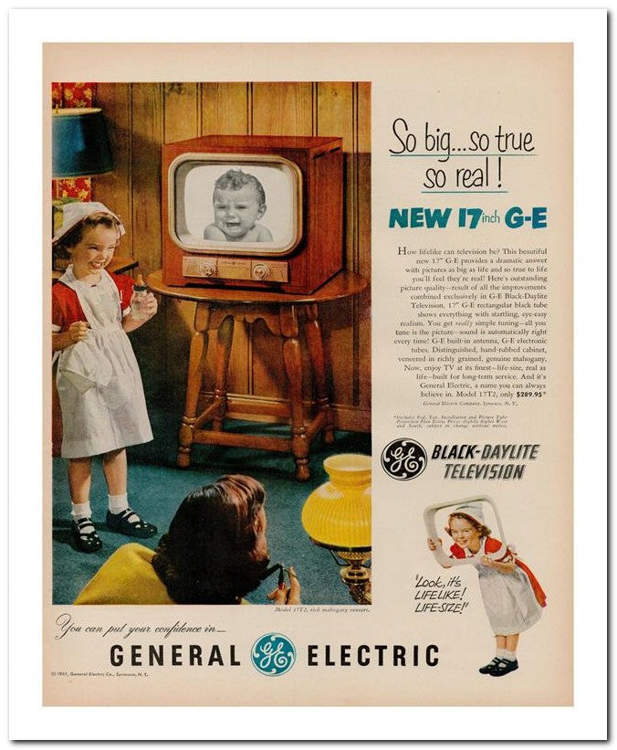 8x10 Vintage Ad 1951 So Big So True 02062501541
