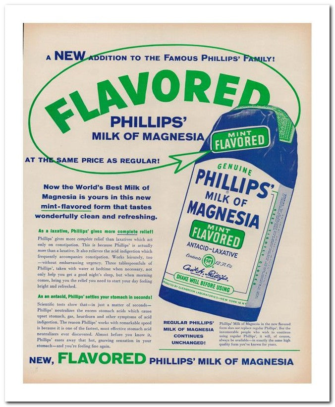 8x10 Vintage Ad 1960 Flavored 02062501680