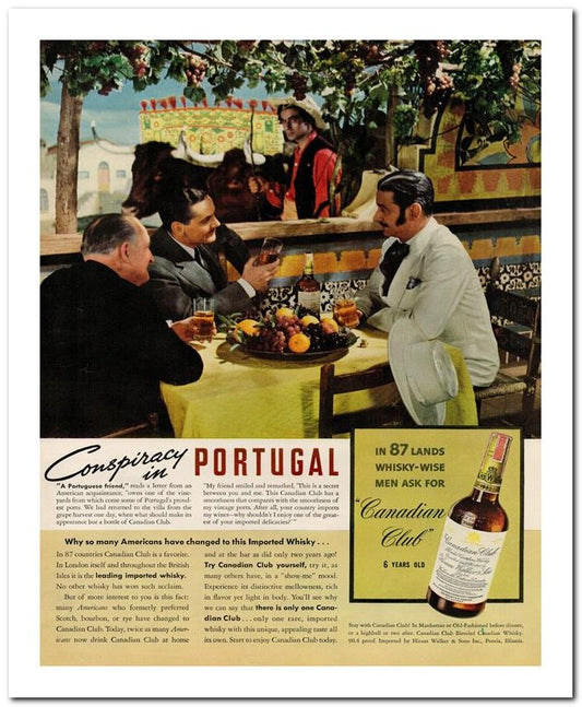 8x10 Vintage Ad 1939 Conspiracy Portugal 02062501685