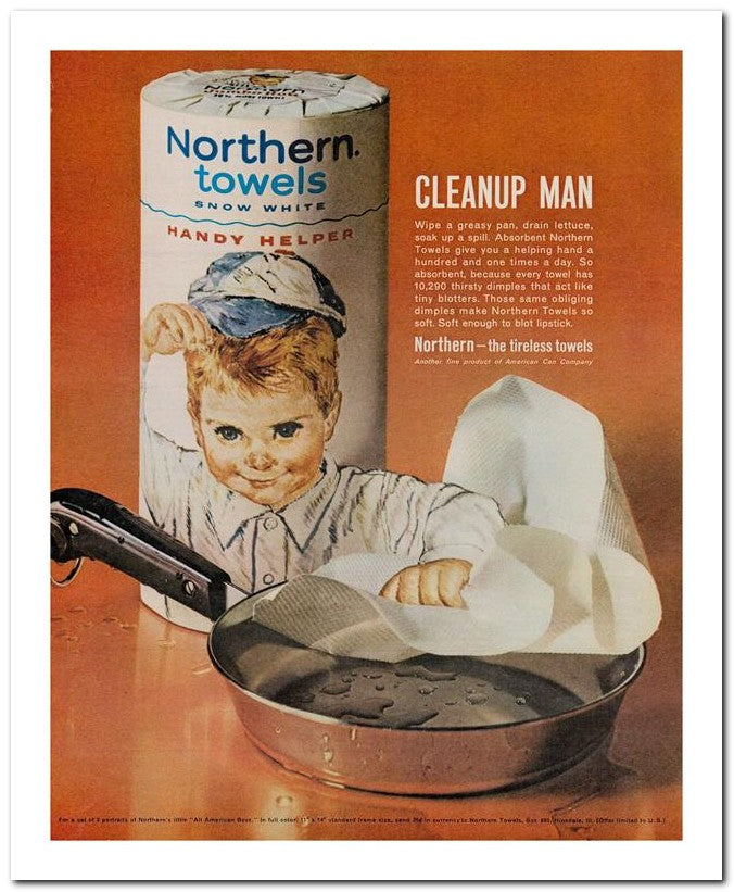8x10 Vintage Ad 1962 Northern 02062501830