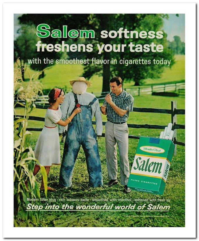 8x10 Vintage Ad 1964 Freshens Your Taste 02062501864