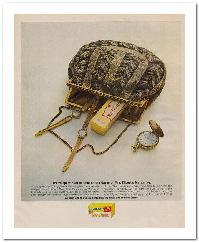 8x10 Vintage Ad 1964 We've Spent A Lot Of Time On The Flavor Of 02062501889