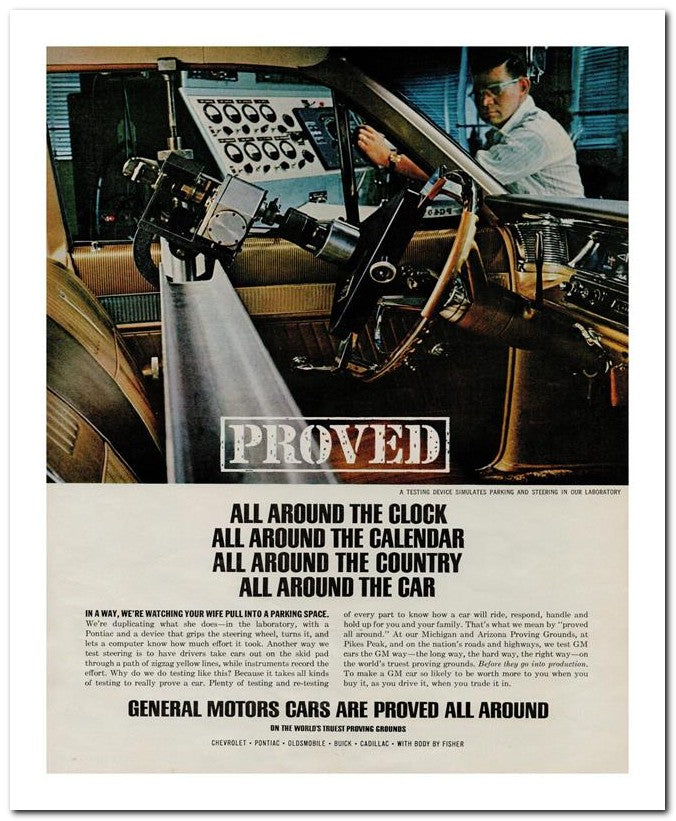 8x10 Vintage Ad 1964 Proved 02062501959