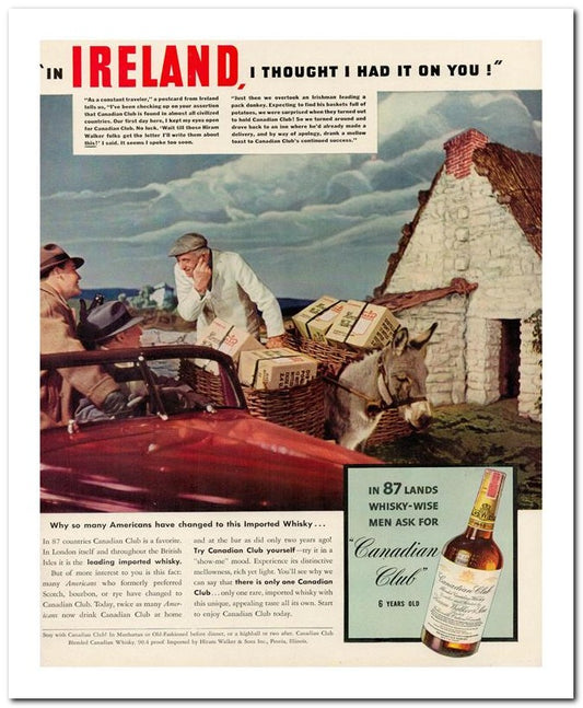8x10 Vintage Ad 1939 Ireland 02062501960