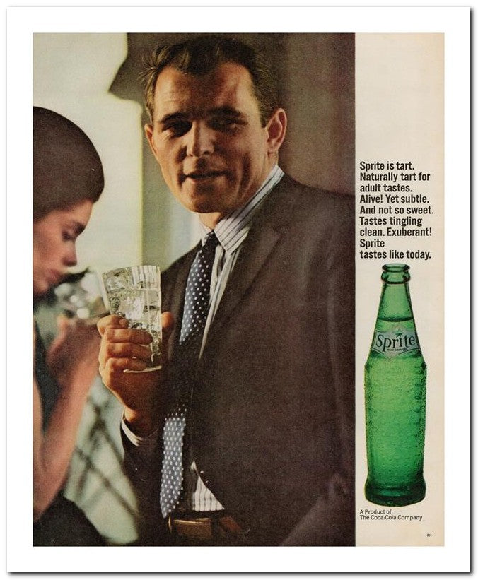 8x10 Vintage Ad 1964 Sprite 02062502012