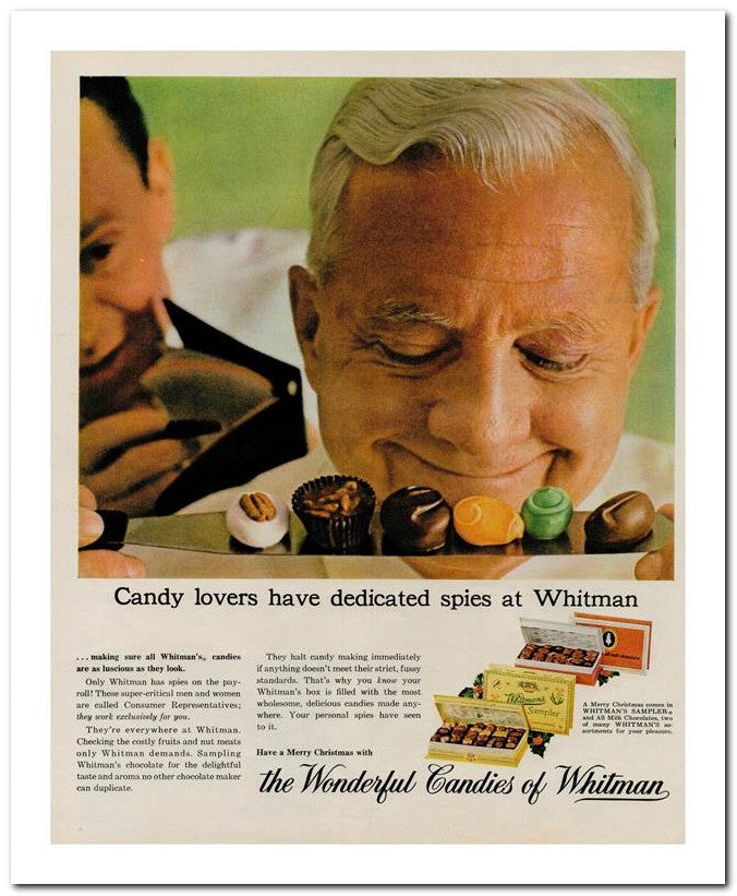 8x10 Vintage Ad 1964 The Wonderful Candies Of Whitman 02062502118