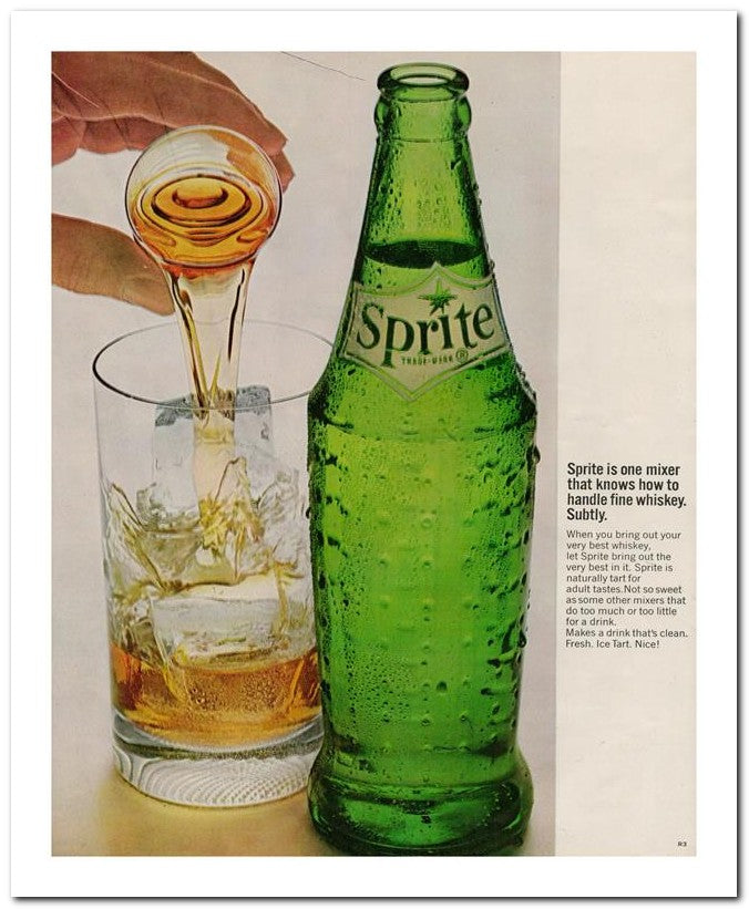 8x10 Vintage Ad 1964 Sprite 02062502140