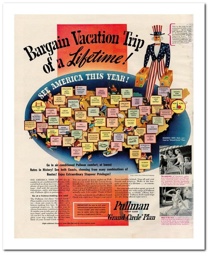 8x10 Vintage Ad 1940 Lifetime 02062502213
