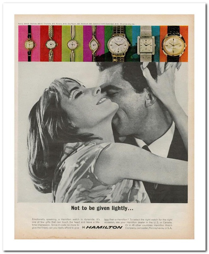 8x10 Vintage Ad 1964 Give The Finest Can You Really Afford To Gi 02062502216